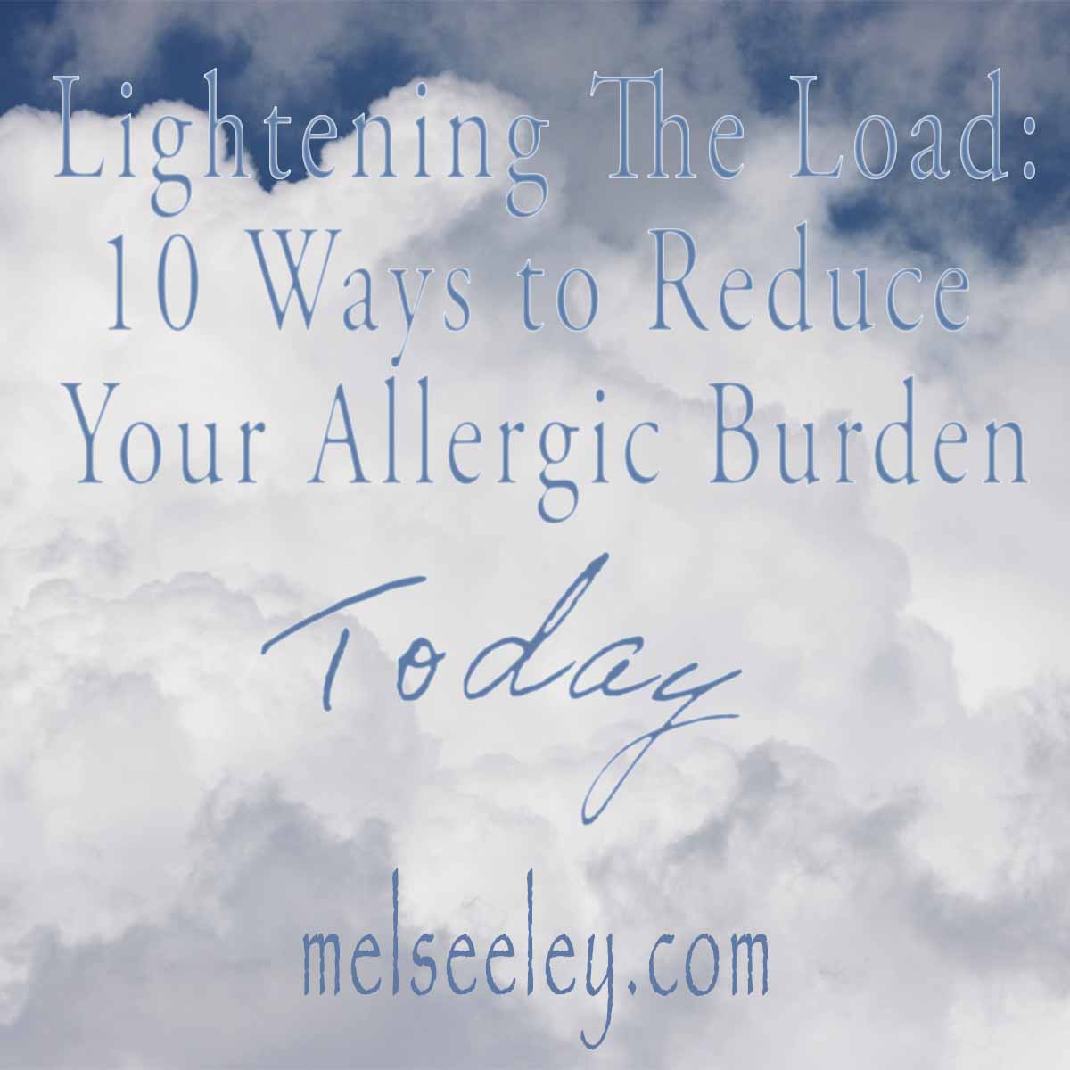 Lightening The Load: 10 Ways To Reduce Your Allergic Burden Today