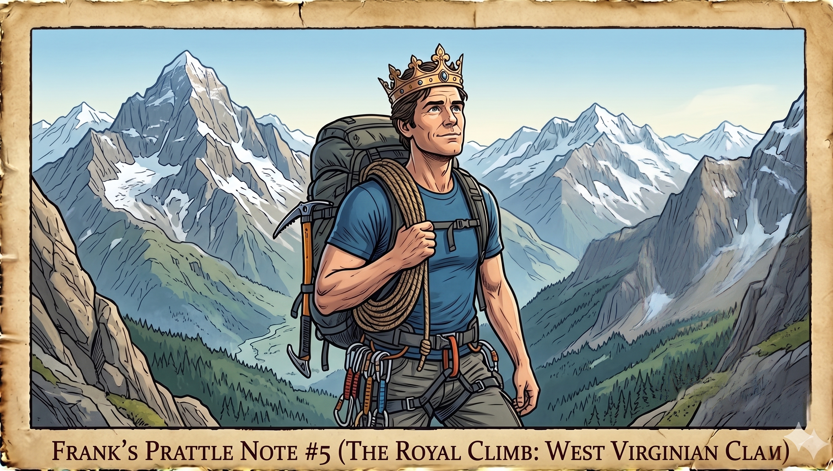 Frank And Mountain Royalty